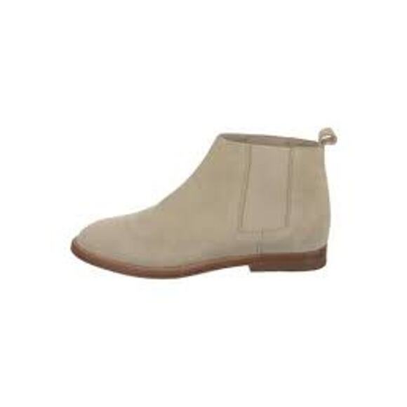 Jenni Kayne Suede Chelsea Boot Size 40 Light Tan/Cream - Picture 1 of 9
